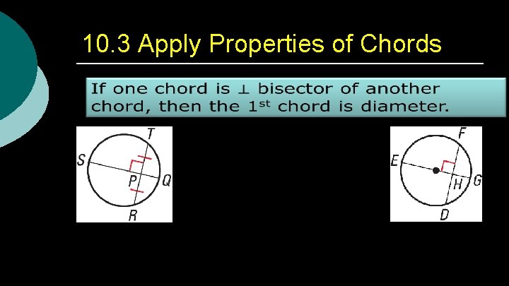 10. 3 Apply Properties of Chords 