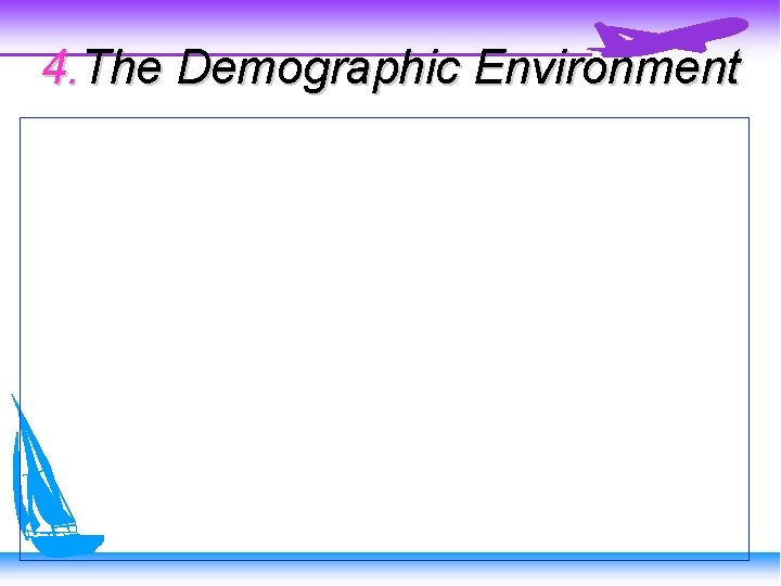 4. The Demographic Environment 