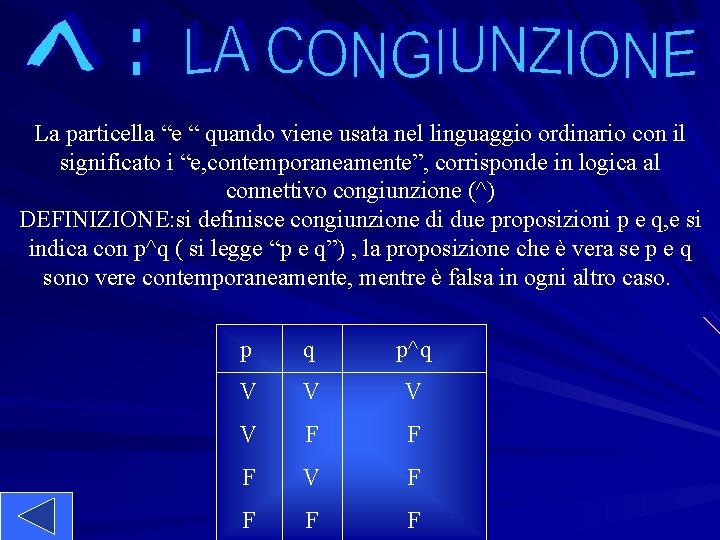 La particella “e “ quando viene usata nel linguaggio ordinario con il significato i