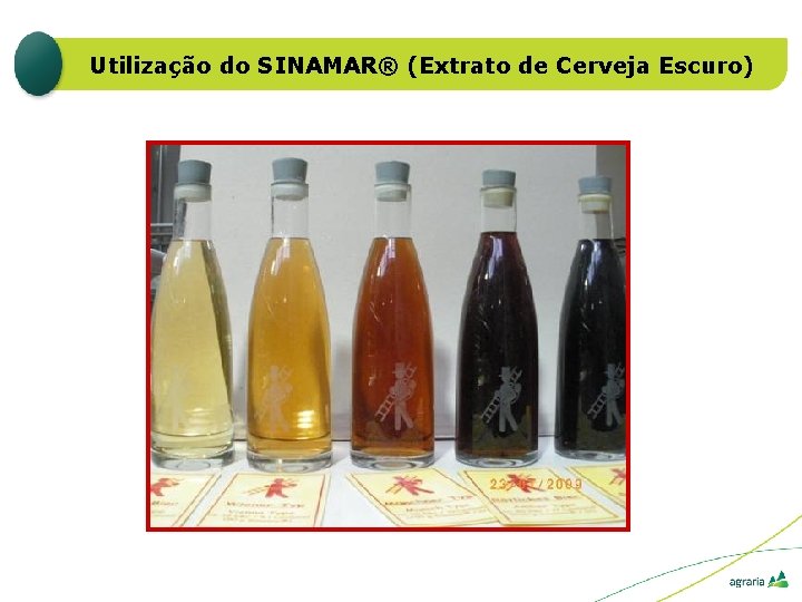 Utilização do SINAMAR® (Extrato de Cerveja Escuro) 