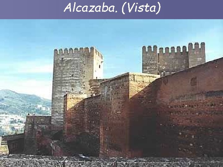 Alcazaba. (Vista) 