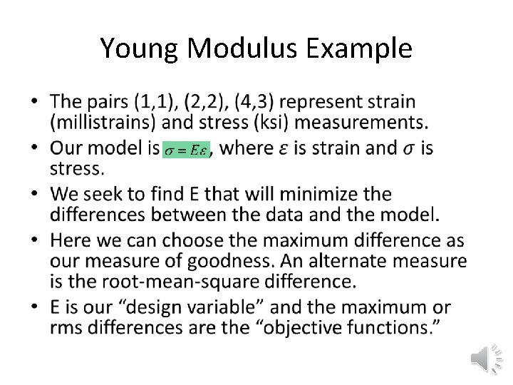Young Modulus Example • 