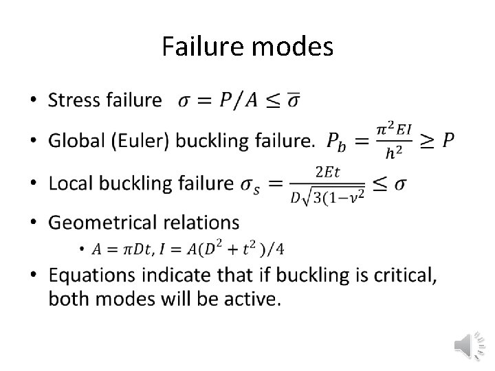 Failure modes • 