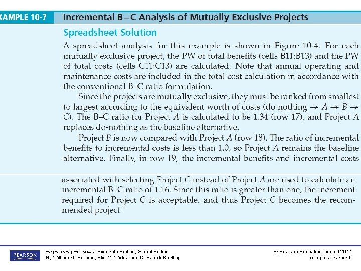 Engineering Economy, Sixteenth Edition, Global Edition By William G. Sullivan, Elin M. Wicks, and