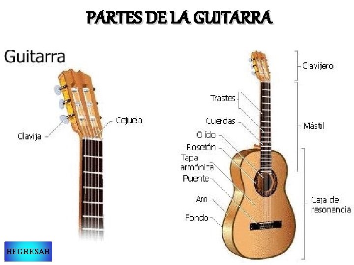 PARTES DE LA GUITARRA REGRESAR 