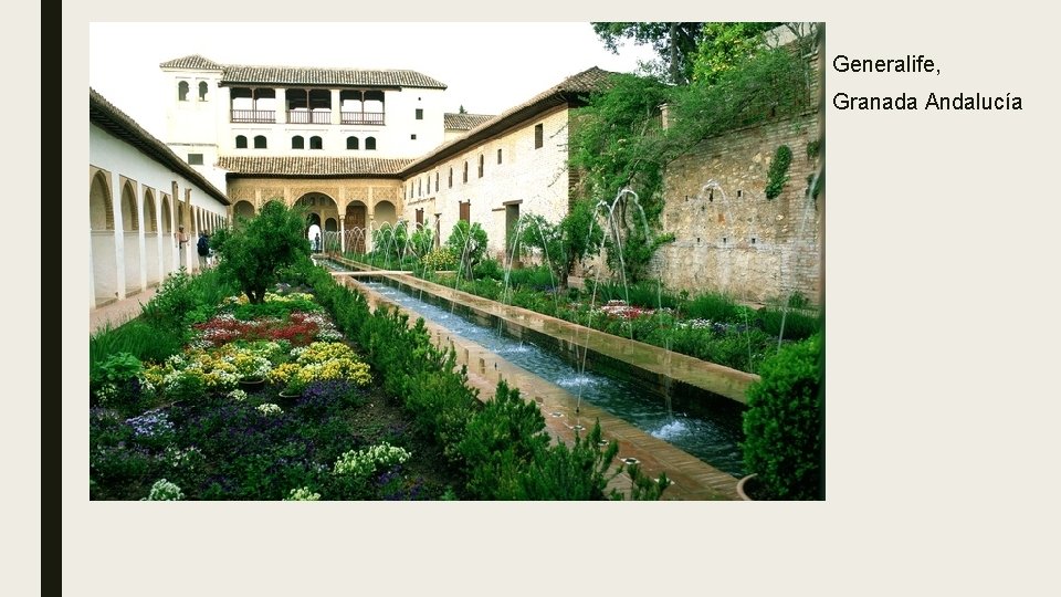 Generalife, Granada Andalucía 