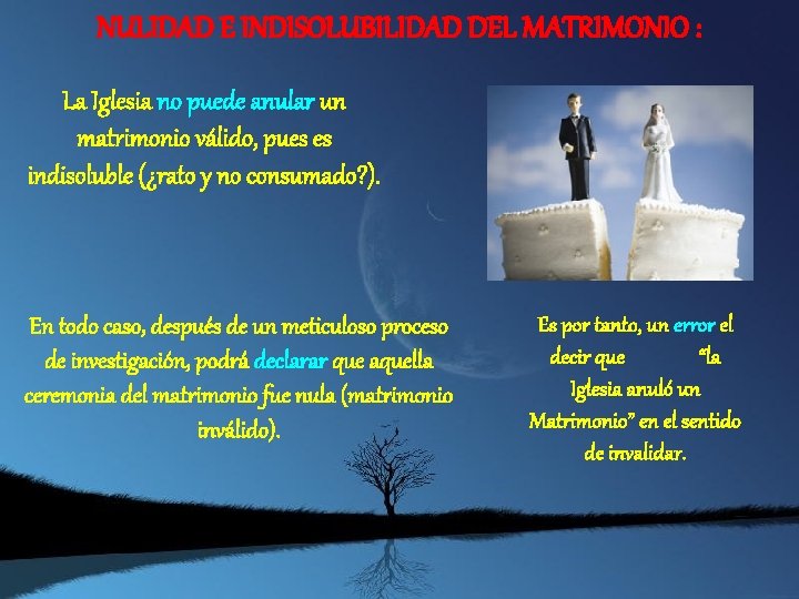 NULIDAD E INDISOLUBILIDAD DEL MATRIMONIO : La Iglesia no puede anular un matrimonio válido, NULIDAD E INDISOLUBILIDAD DEL MATRIMONIO : La Iglesia no puede anular un matrimonio válido,
