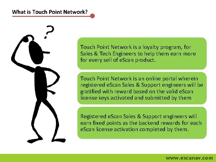 What is Touch Point Network? Touch Point Network is a loyalty program, for Sales