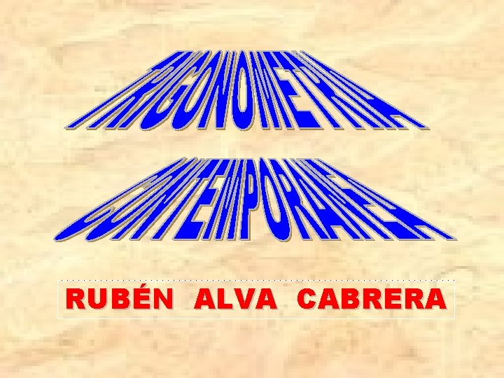 RUBÉN ALVA CABRERA 