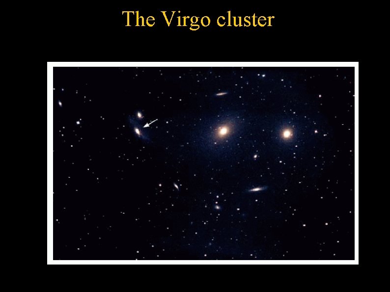 The Virgo cluster 