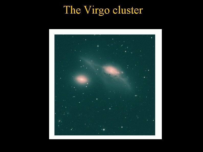 The Virgo cluster 