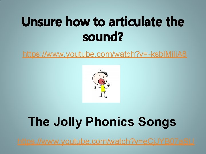 Unsure how to articulate the sound? https: //www. youtube. com/watch? v=-ksbl. Mili. A 8
