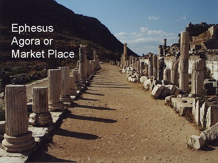 Ephesus Agora or Market Place 
