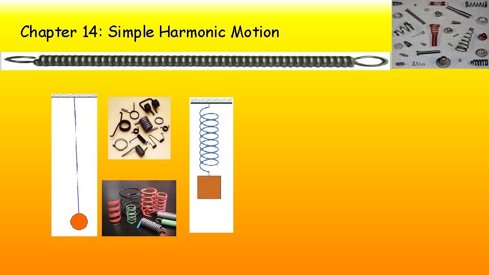 Chapter 14: Simple Harmonic Motion 