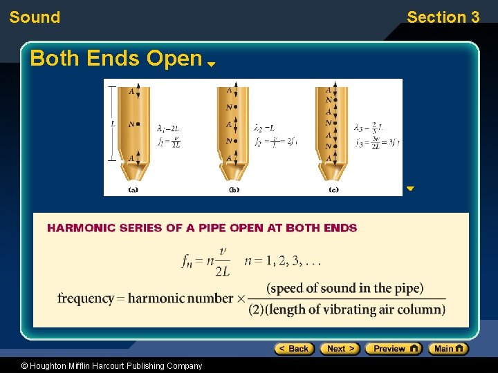 Sound Both Ends Open © Houghton Mifflin Harcourt Publishing Company Section 3 