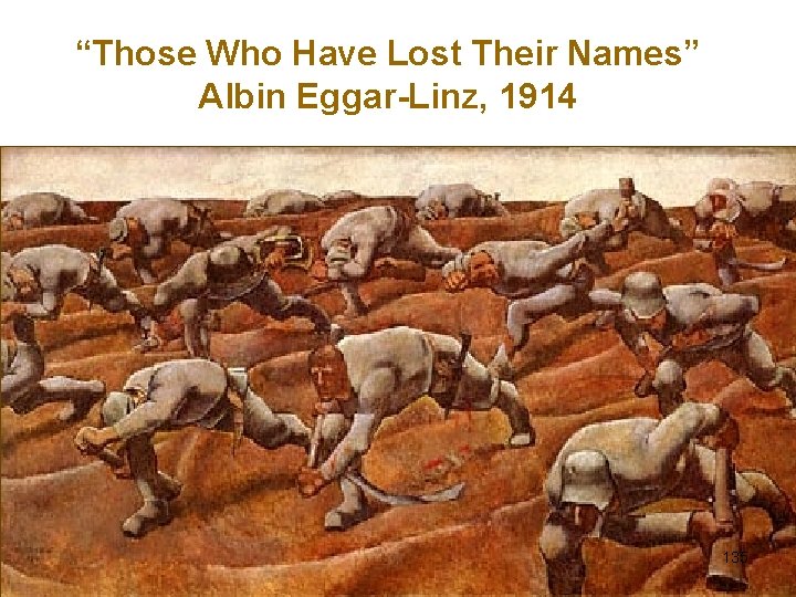 “Those Who Have Lost Their Names” Albin Eggar-Linz, 1914 135 