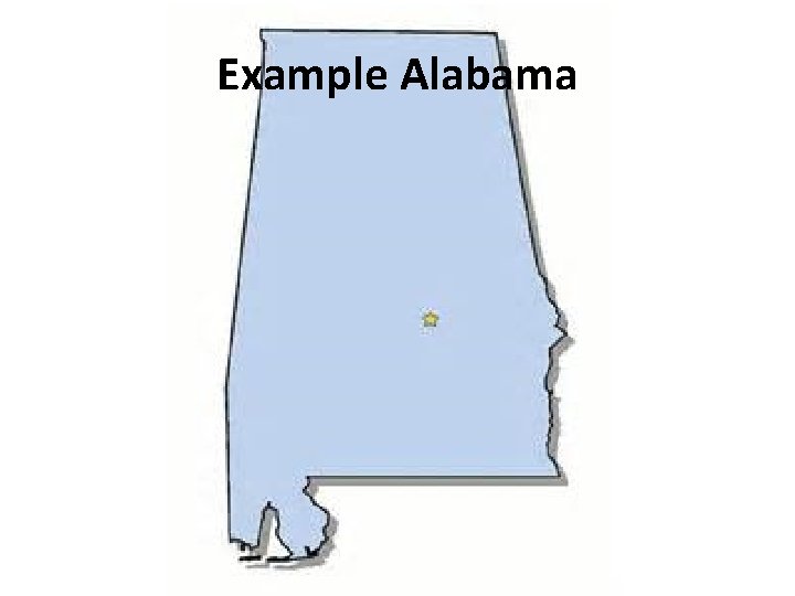 Example Alabama 