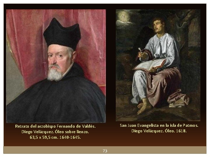 San Juan Evangelista en la isla de Patmos. Diego Velázquez. Óleo. 1618. Retrato del San Juan Evangelista en la isla de Patmos. Diego Velázquez. Óleo. 1618. Retrato del