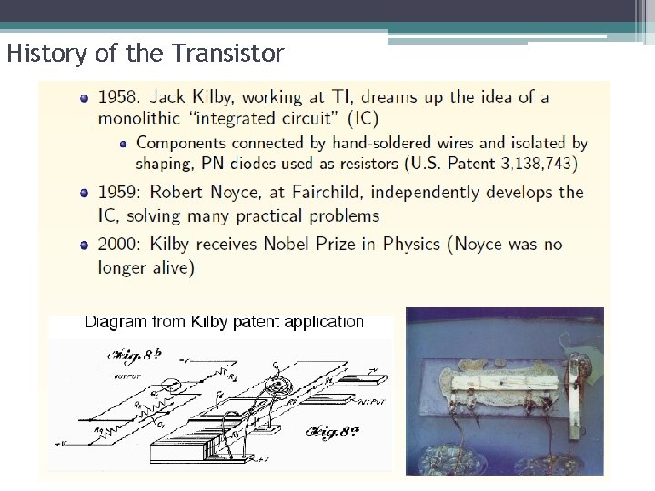 History of the Transistor 