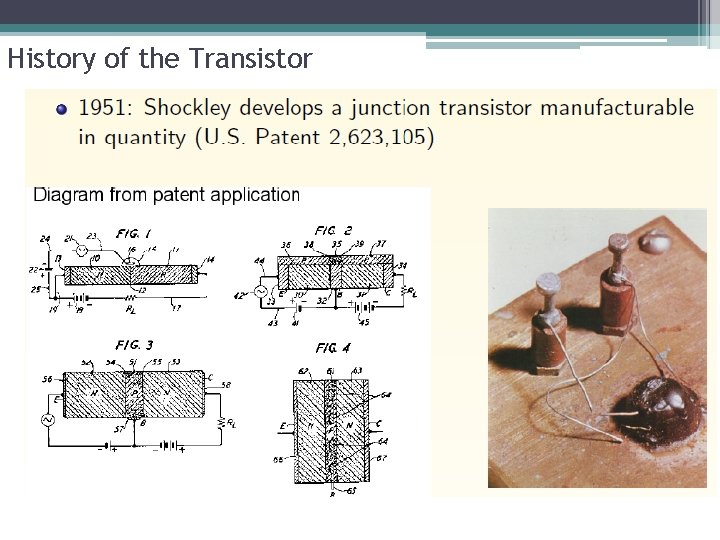 History of the Transistor History of the Transistor