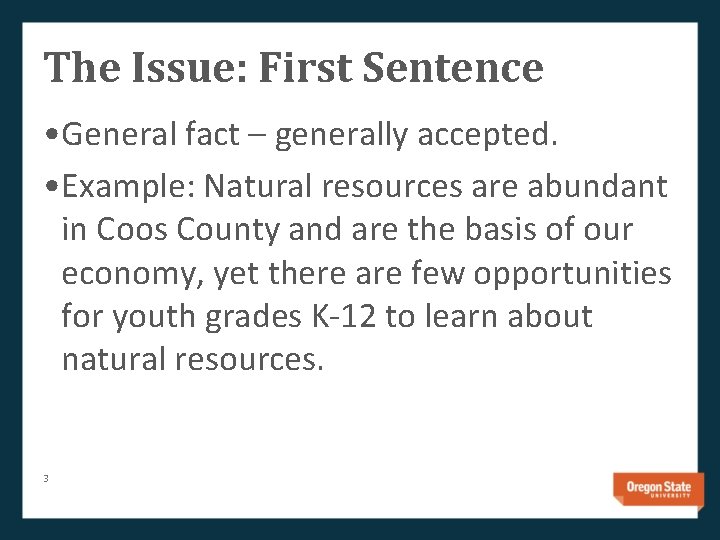 Write an Impact Statement for Your Extension 4