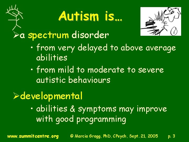 What Is Autism Welcome To All About Autism