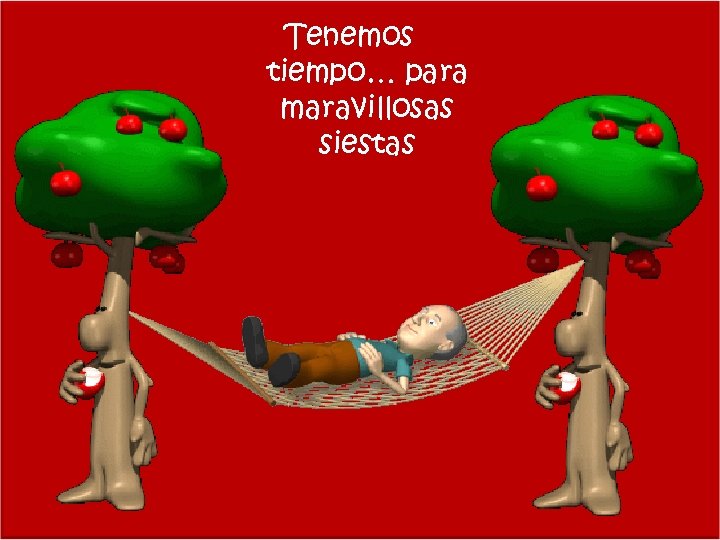  Tenemos tiempo… para maravillosas siestas 