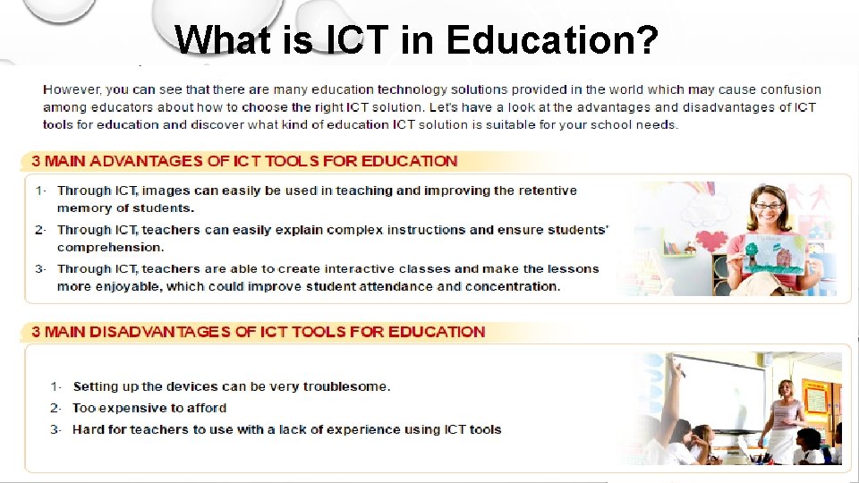 What is ICT in Education? 