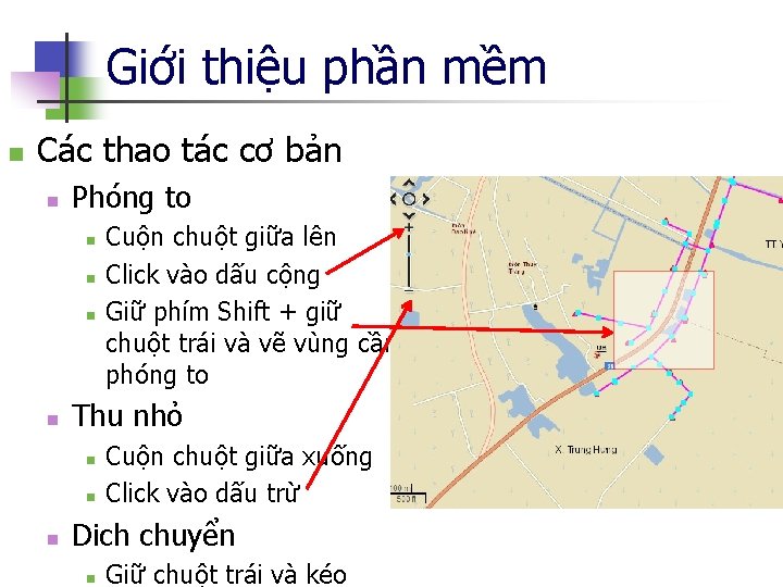 Giới thiệu phần mềm n Các thao tác cơ bản n Phóng to n