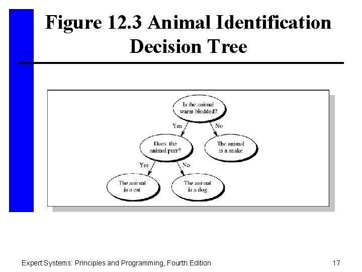Figure 12. 3 Animal Identification Decision Tree Expert Systems: Principles and Programming, Fourth Edition