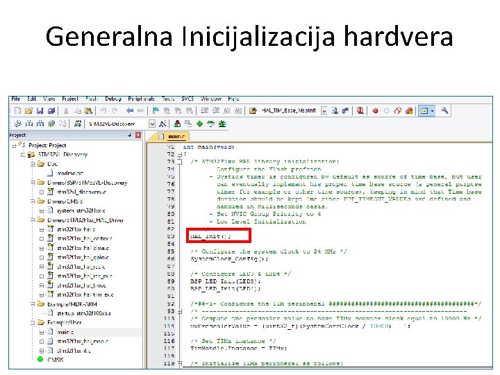 Generalna Inicijalizacija hardvera 