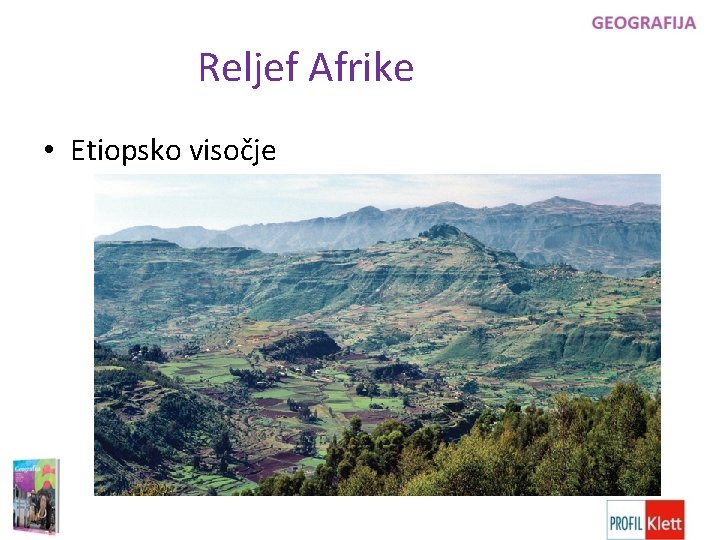 Reljef Afrike • Etiopsko visočje 