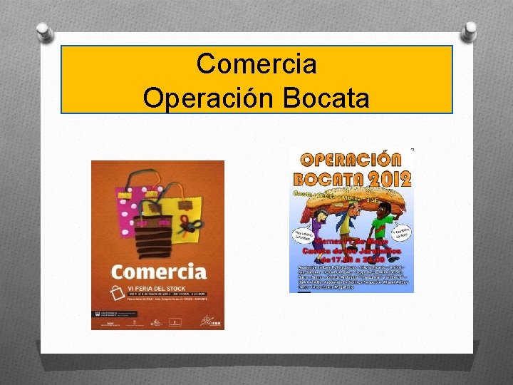 Comercia Operación Bocata 