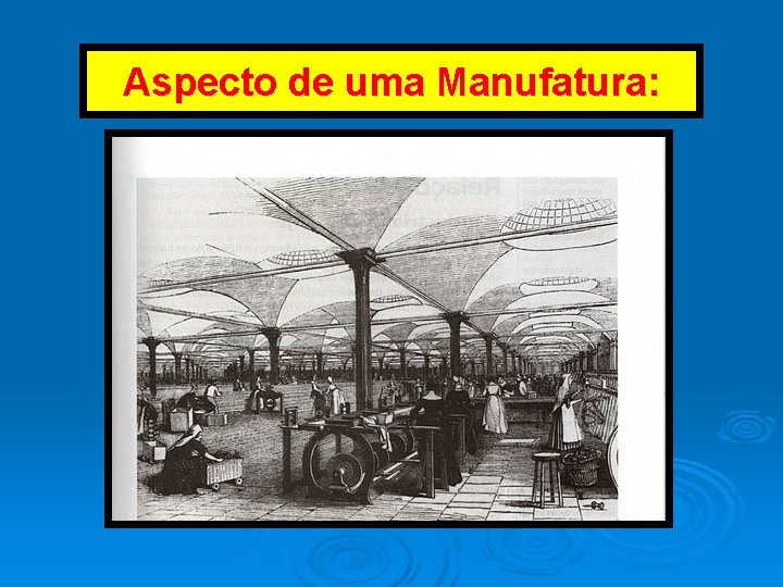 Aspecto de uma Manufatura: Aspecto de uma Manufatura: