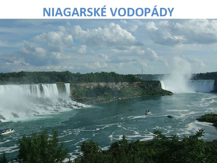 NIAGARSKÉ VODOPÁDY 