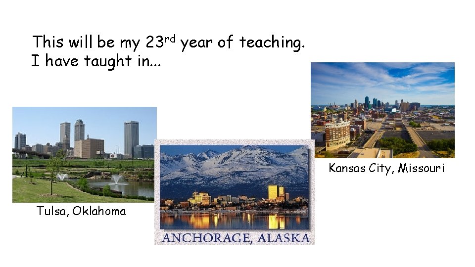 This will be my 23 rd year of teaching. I have taught in. . This will be my 23 rd year of teaching. I have taught in. .