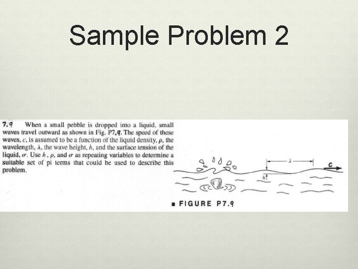 Sample Problem 2 