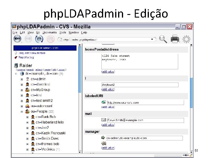 php. LDAPadmin - Edição 51 