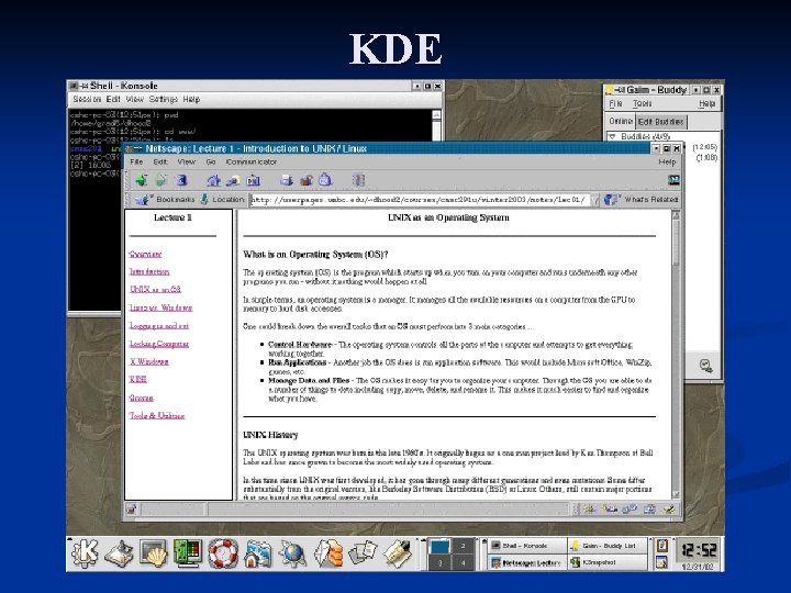 KDE 