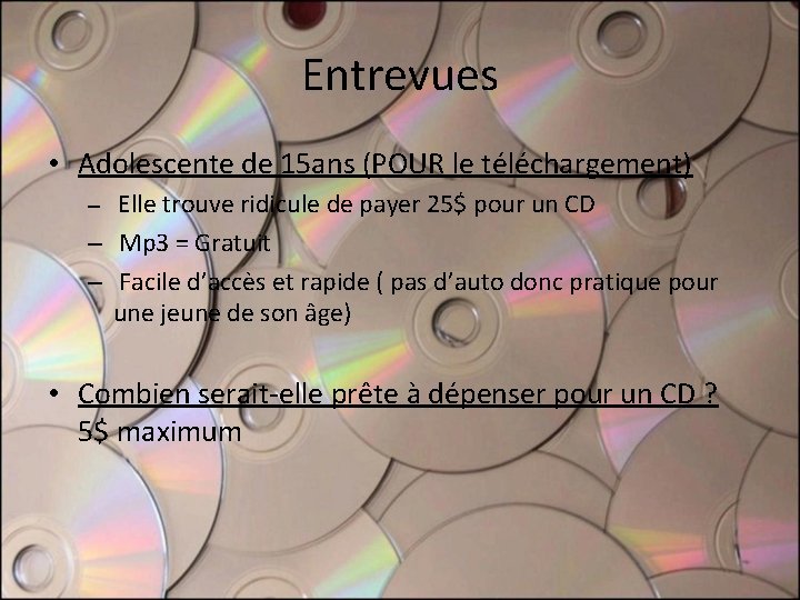 Entrevues • Adolescente de 15 ans (POUR le téléchargement) – Elle trouve ridicule de Entrevues • Adolescente de 15 ans (POUR le téléchargement) – Elle trouve ridicule de