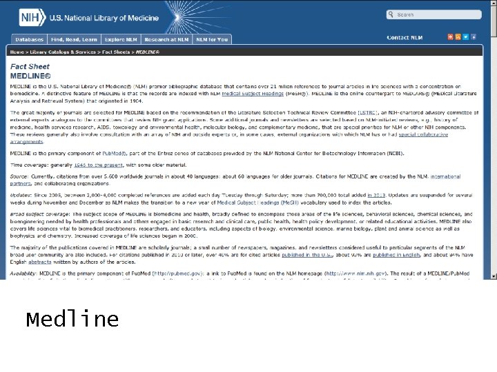 Medline 