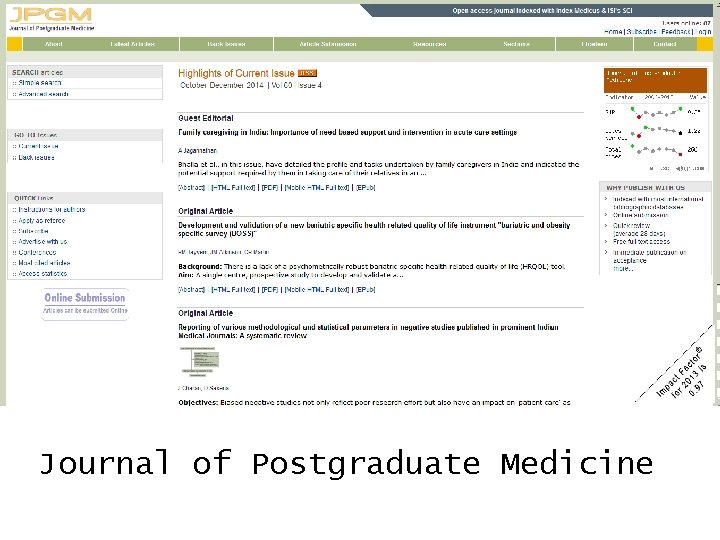 Journal of Postgraduate Medicine 