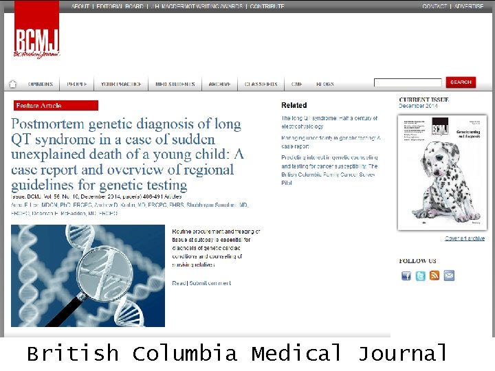 British Columbia Medical Journal 