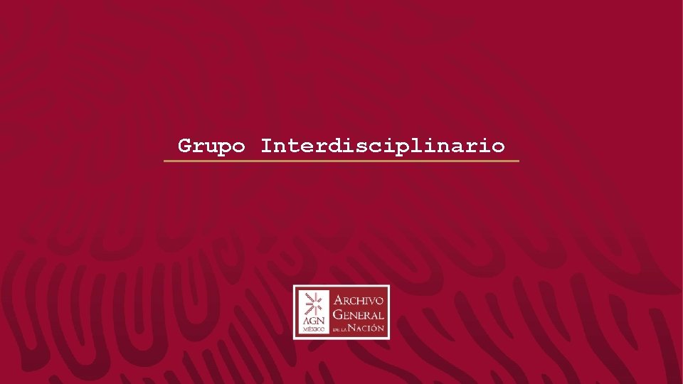 Grupo Interdisciplinario 