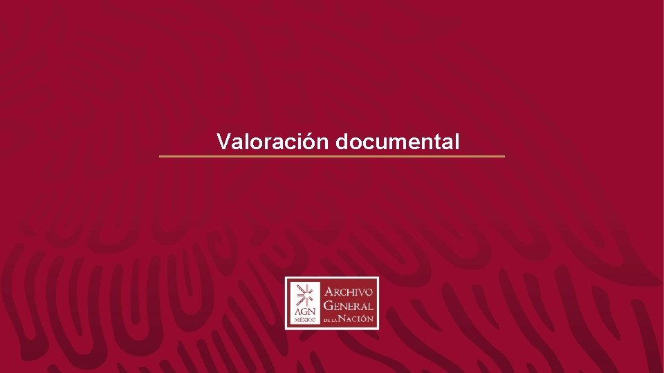 Valoración documental 
