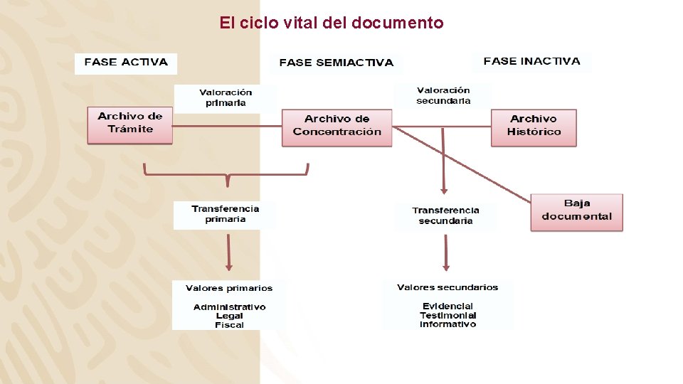 El ciclo vital del documento 