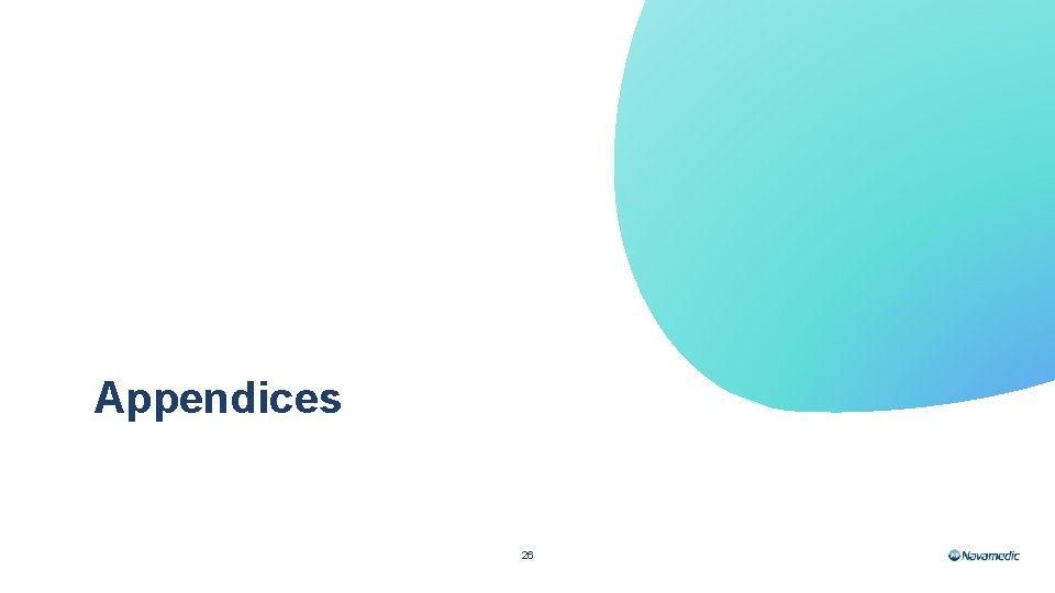 Appendices 26 