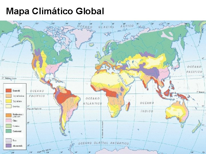 Mapa Climático Global 