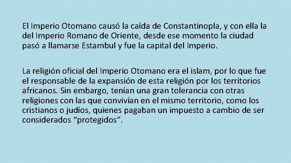 EUROPA Y EL IMPERIO OTOMANO Mara Snchez de