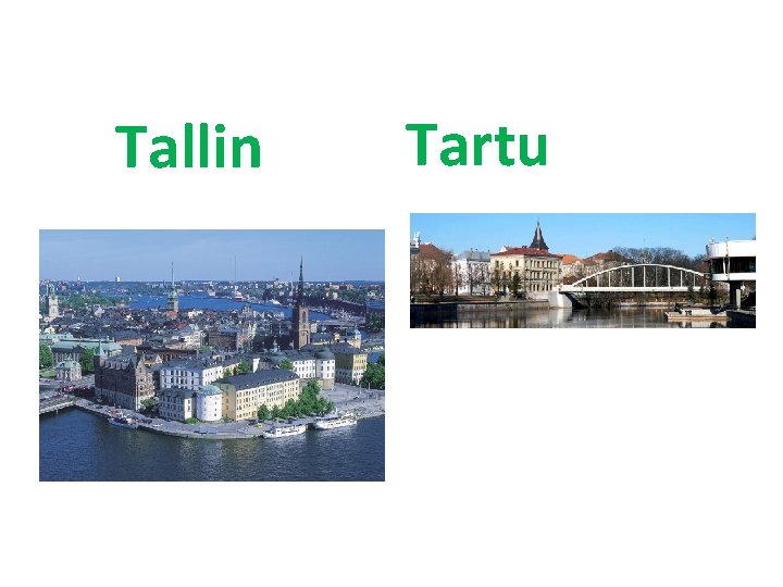 Tallin Tartu 